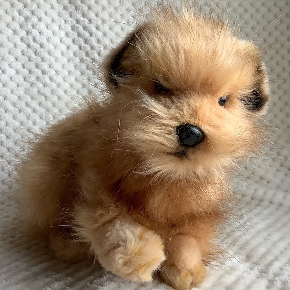 HANSA Toy Norfolk Terrier Realistic Dog Plush Stuffed Animal Toy Posable Legs - Picture 2 of 16